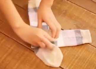 Il existe une méthode parfaire pour plier les chaussettes. La voici ici !│MiniBuzz