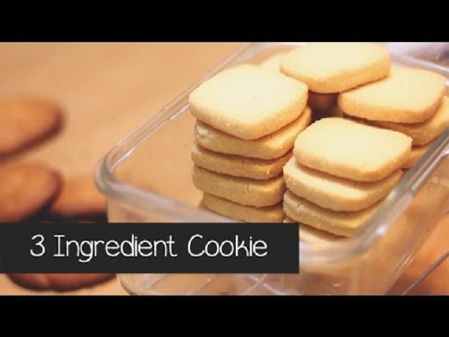 Tout le monde peut essayer de faire ces délicieux biscuits … Avec seulement 3 ingrédients!