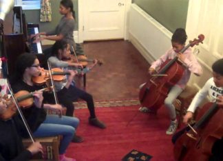 Six frères et sœurs prennent leurs instruments : la performance "fait maison" est extraordinaire!