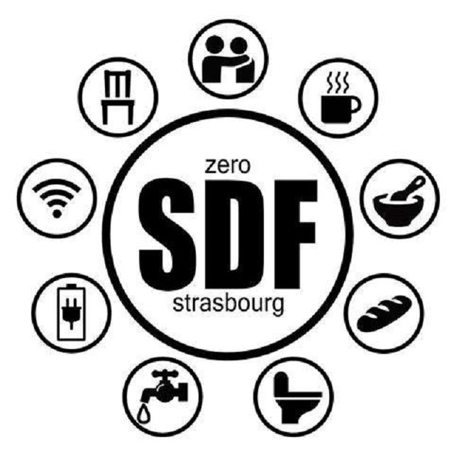 "0 SDF à Strasbourg" : une idée géniale pour faciliter la solidarité !