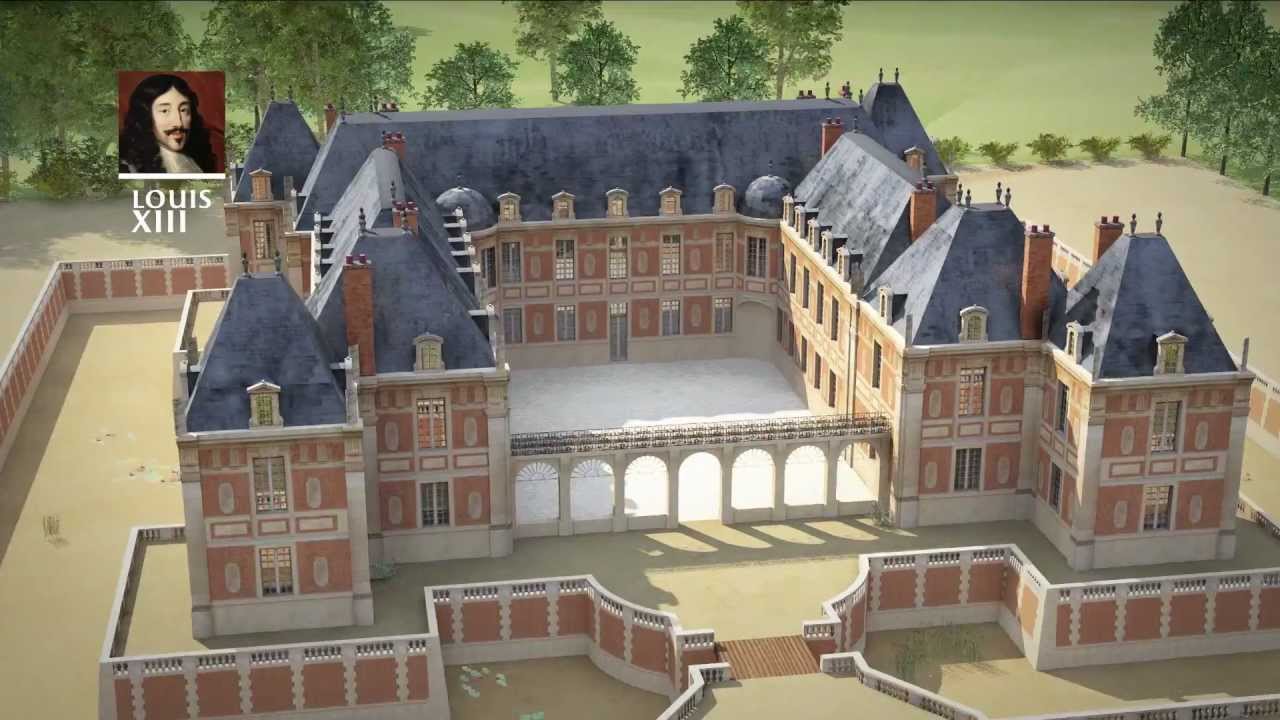 Revivez la construction du château de Versailles reconstituée en 3D