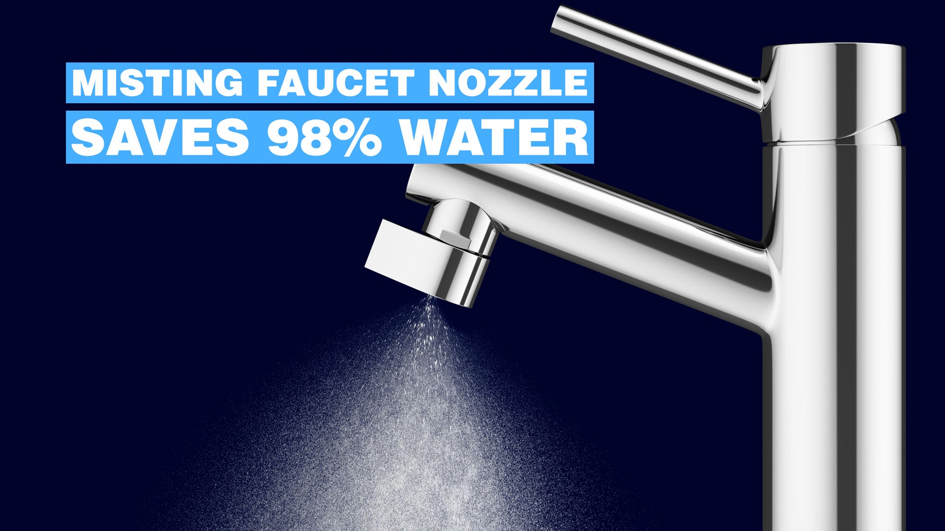 Cet embout pour robinet veut nous faire économiser 98% d’eau !