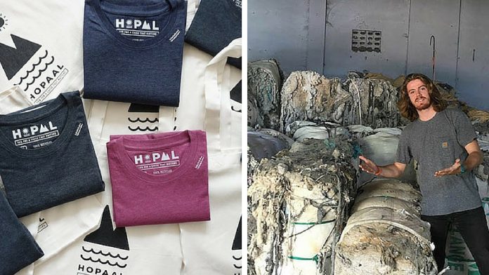 Hopaal : le Tee-shirt 100% recyclé qui prend soin de la planète !