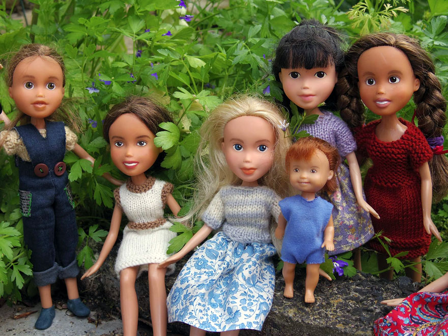 Tree change dolls : de superbes relookings pour des poupées au naturel