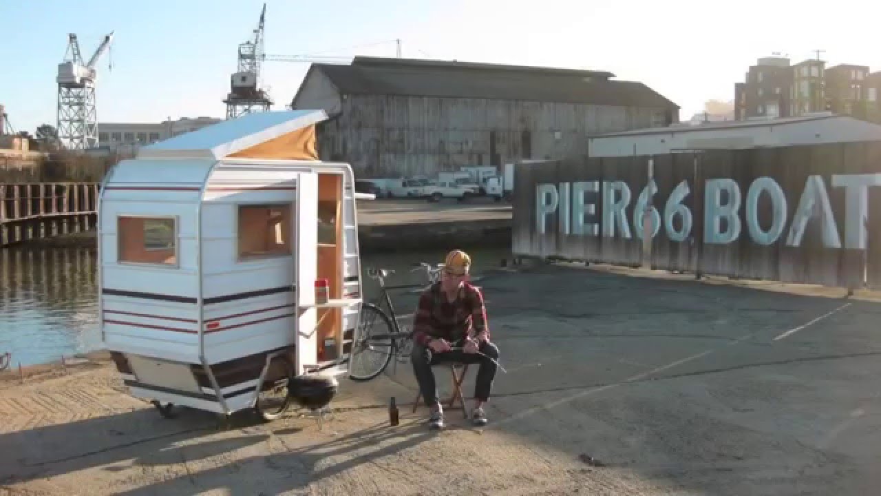 Le Camper Bike : comme un camping car… mais pour vélo !