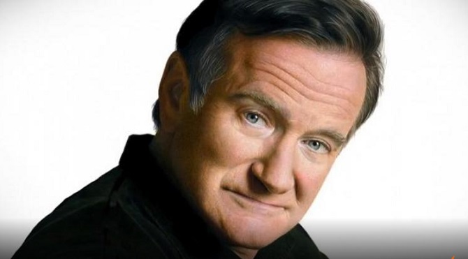 On dirait une simple photo de Robin Williams, mais lorsqu’on s’approche, c’est hallucinant!